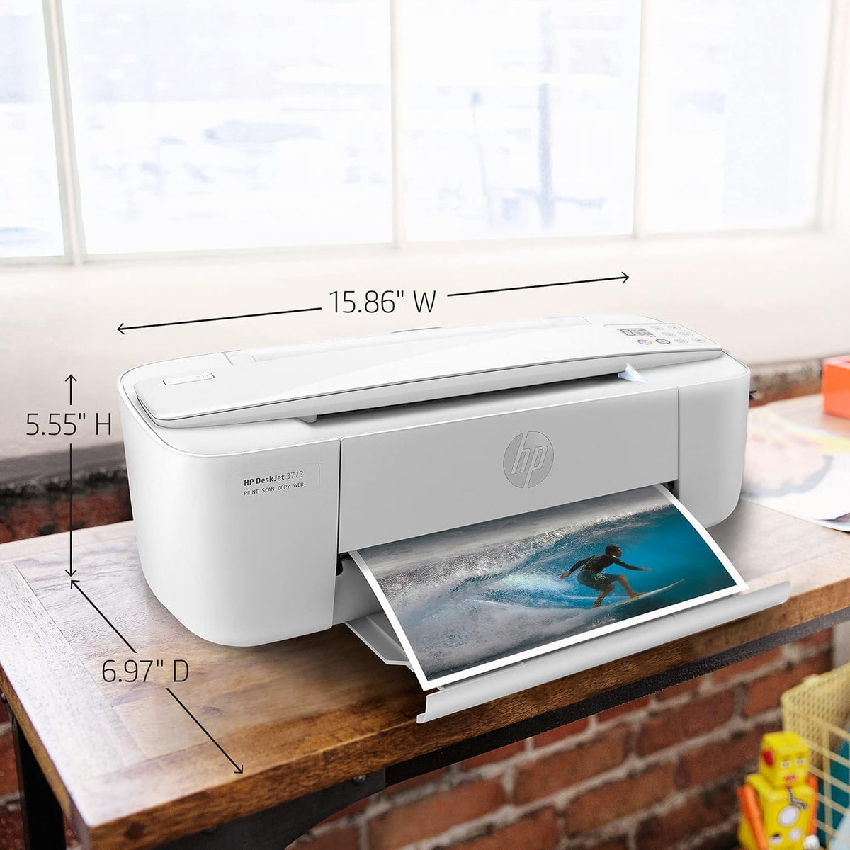 Wireless Color Inkjet All-in-One Printer V231155
