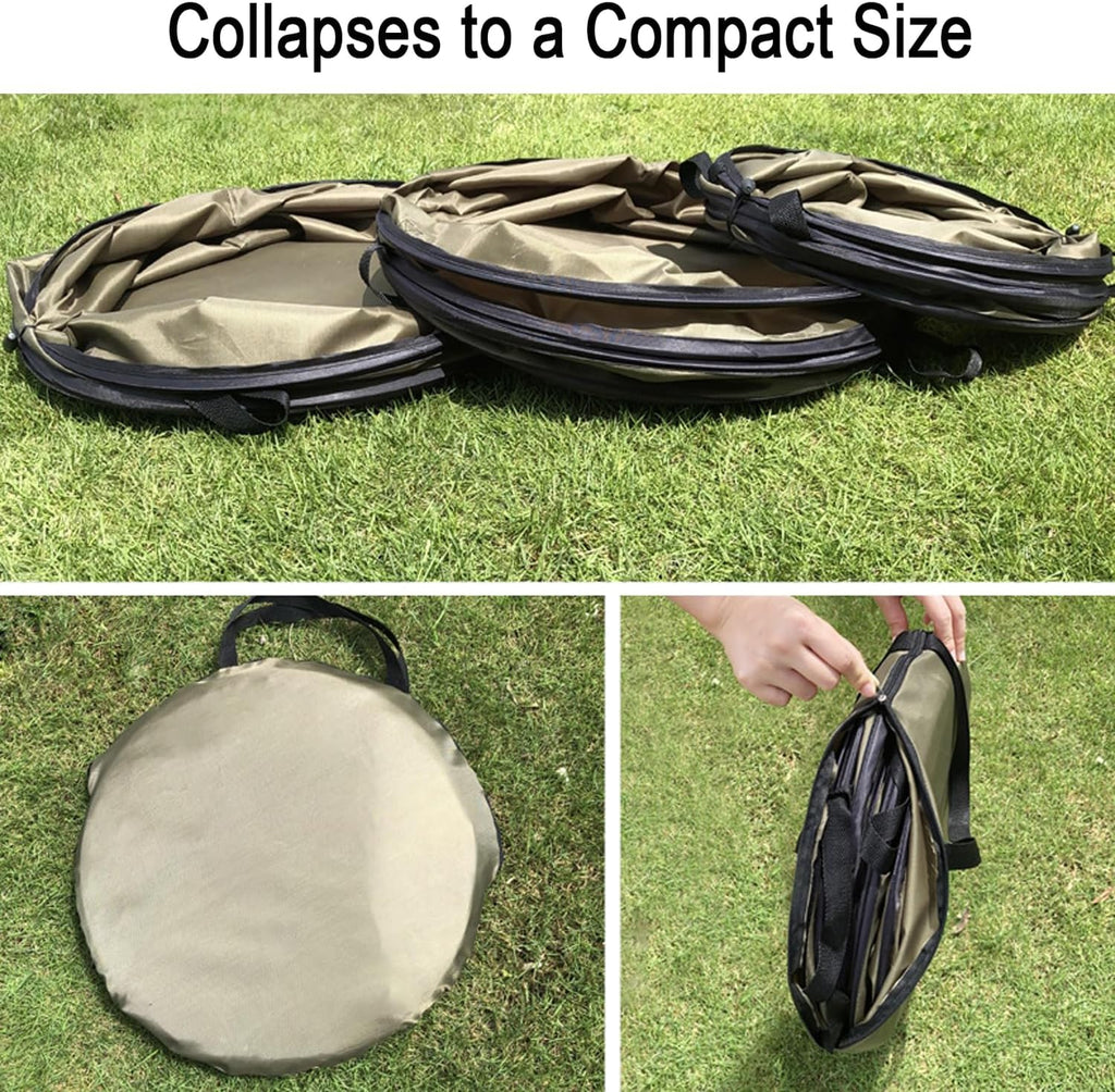 2 Pack 24 Gallon 30 Gallon Pop-Up Reusable Yard Waste Bags Y10100