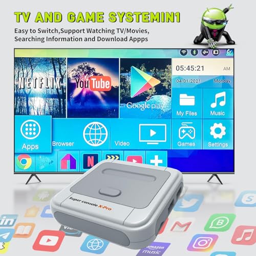 Retro Game Console with 2 Wireless Controllers R651