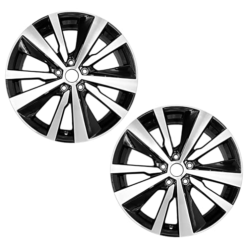 19 inch Machined Black 19x8 inch wheels Q21230