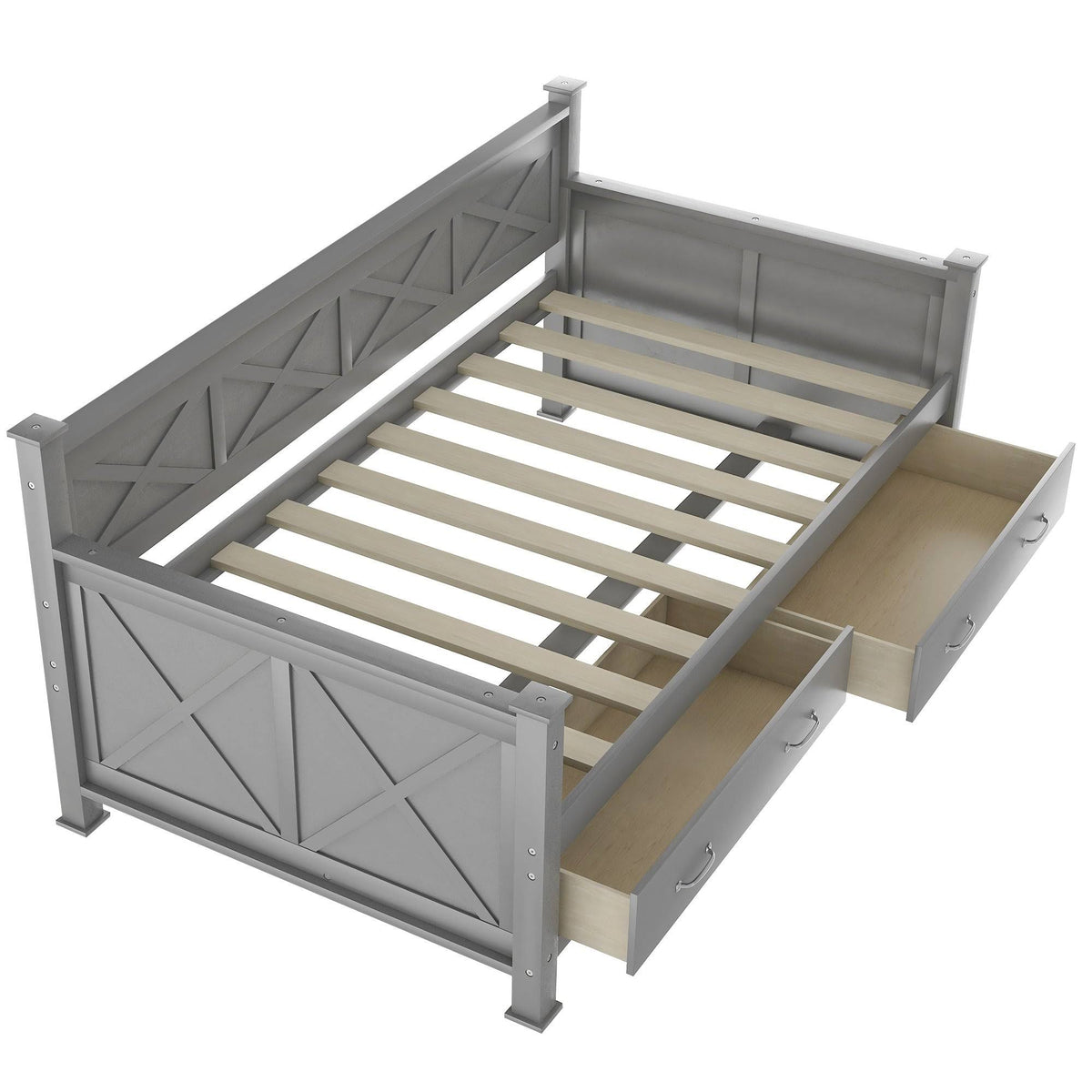 Twin Size Daybed with 2 Drawers T967850