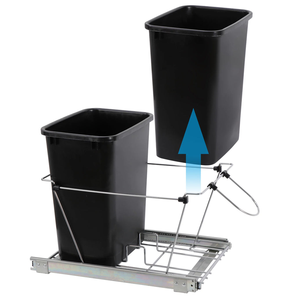 Dual 35Qt Pullout Trash Can I51494
