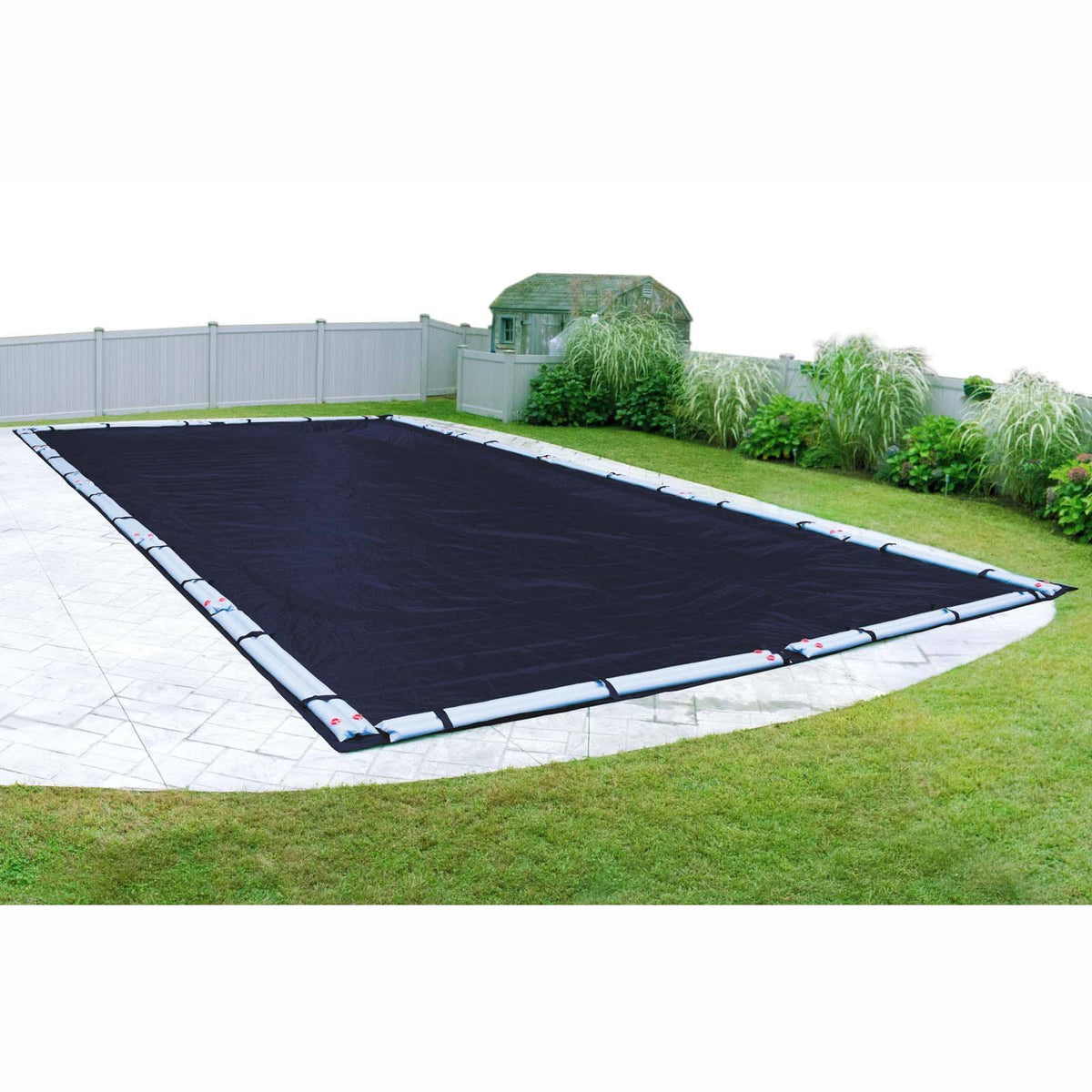 Imperial Blue 30 ft. x 50 ft. Rectangular Winter Pool Cover D4434