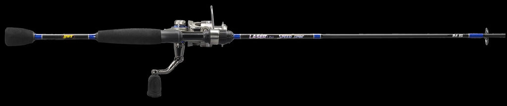 Spinning Reel and Fishing Rod Combo, 5-Foot 6-Inch Rod, Size 75 Reel, Silver E428