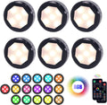 6 Packs Battery Operated Color Changing Dimmable Under Cabinet Light Z41831