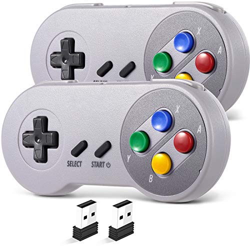 2 Pack 2.4 GHz Wireless USB PC Controller F824