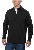 Black 1/4 Zip Pullover Shirt A393