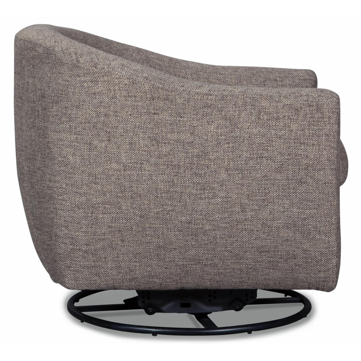 Taupe Tufted Swivel Glider I376147