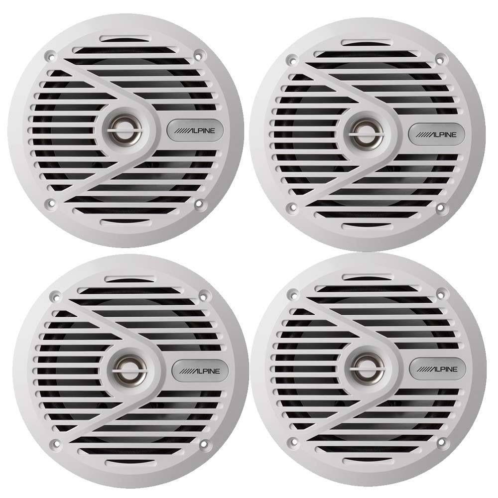 6-1/2 Marine Coaxial 2-Way Speaker Bundle Y96839