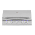 40-Inch 5-Burner Built-In Propane Gas Grill With Rear Infrared Burner X9586