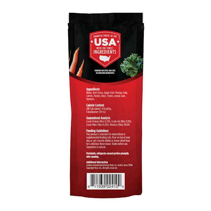 Bone Broth Wet Dog & Cat Food Topper S54100