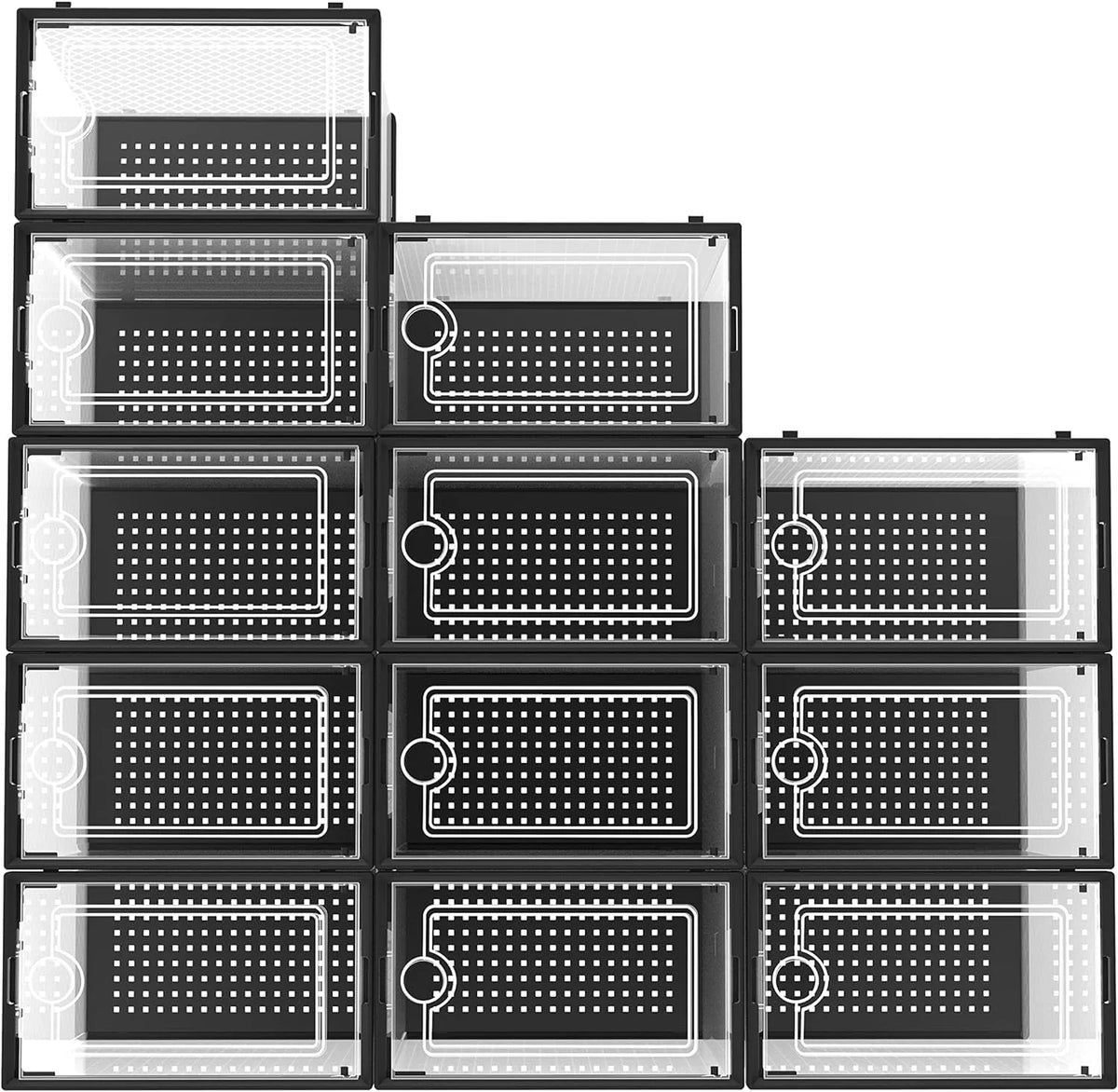 14'' x 14'' 12 Cube Storage Organizer with Doors G71365