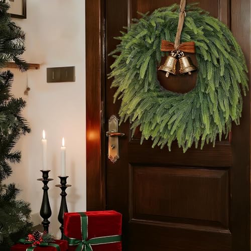 26" Artificial Norfolk Pine Wreath Z8225