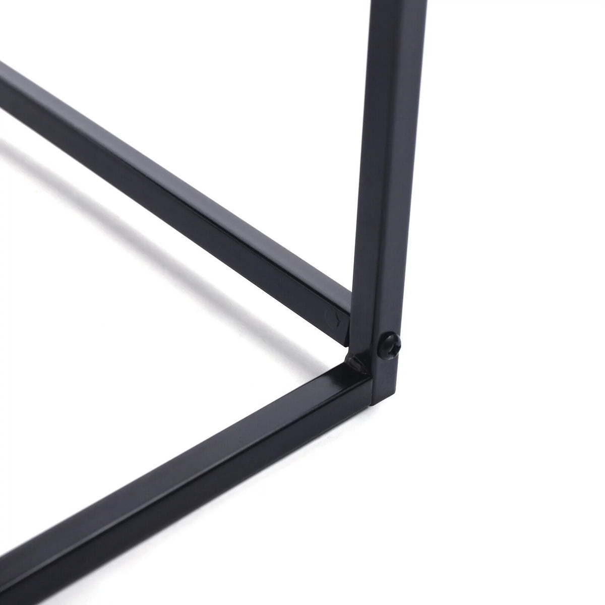 2pcs Black Metal Side Table I31121