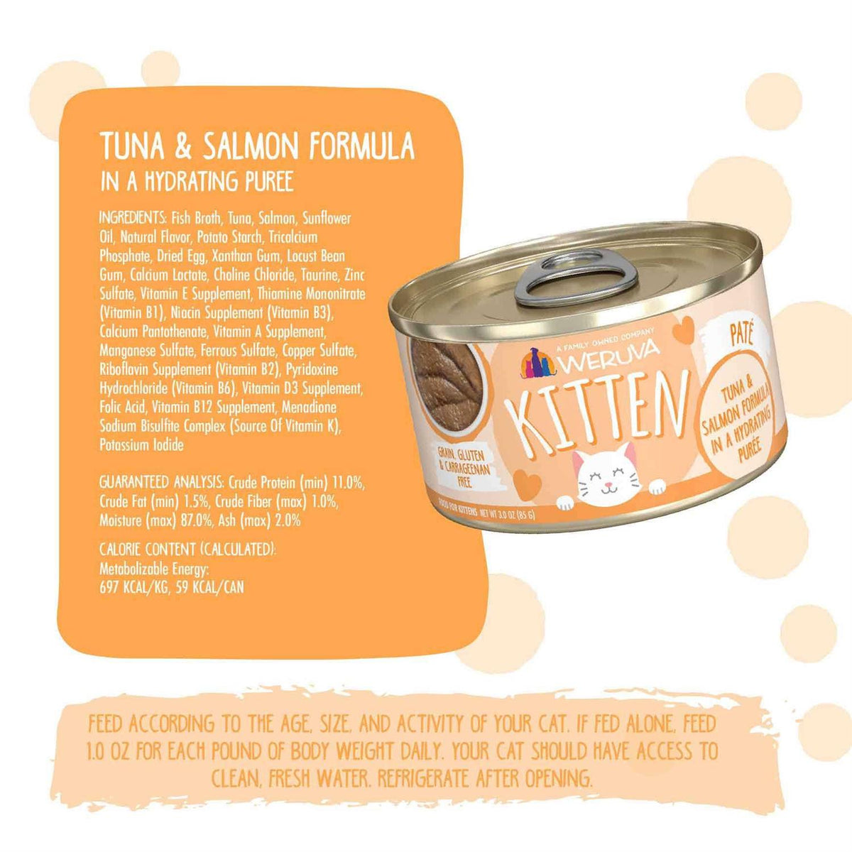 Tuna & Salmon Puree Cat Food P5368