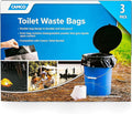 Black Toilet Waste Bags 3 Pack Q76283