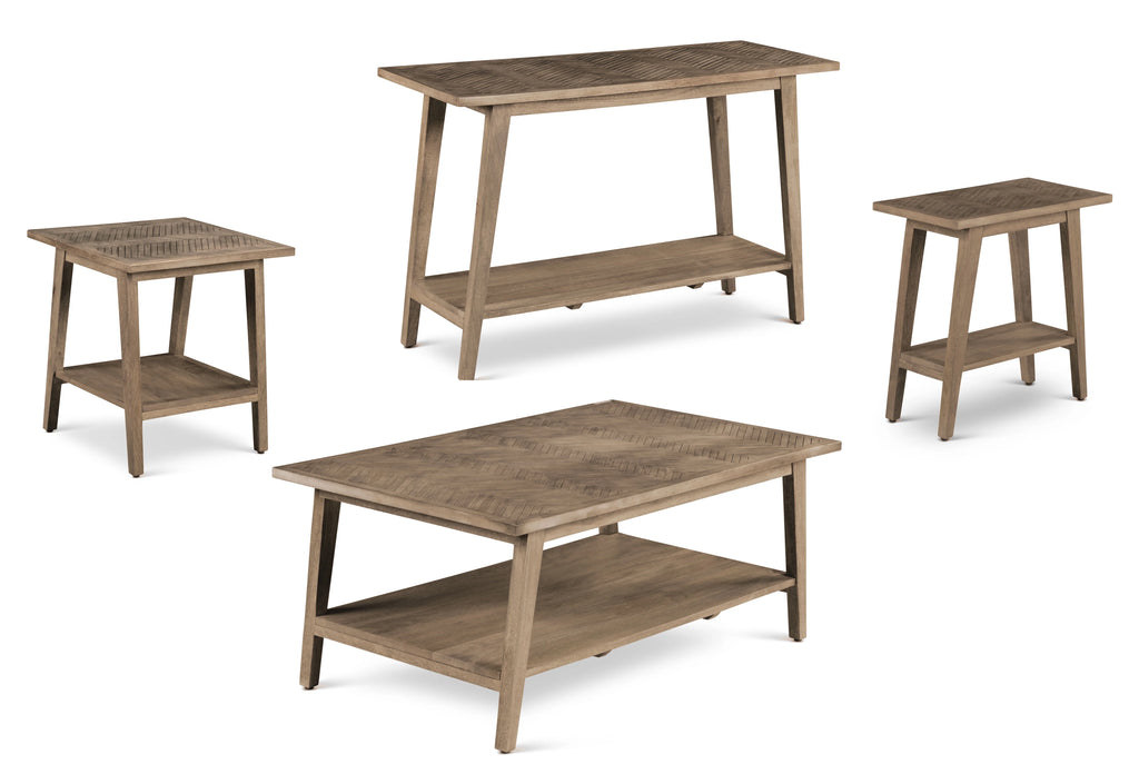 Natural Wood Rectangle Cocktail Table K23016