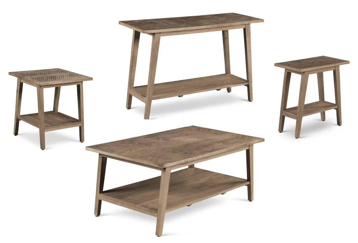Natural Wood Rectangle Cocktail Table K23016