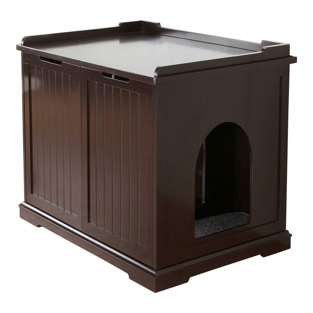 Wooden Pet House and Litter Box K873