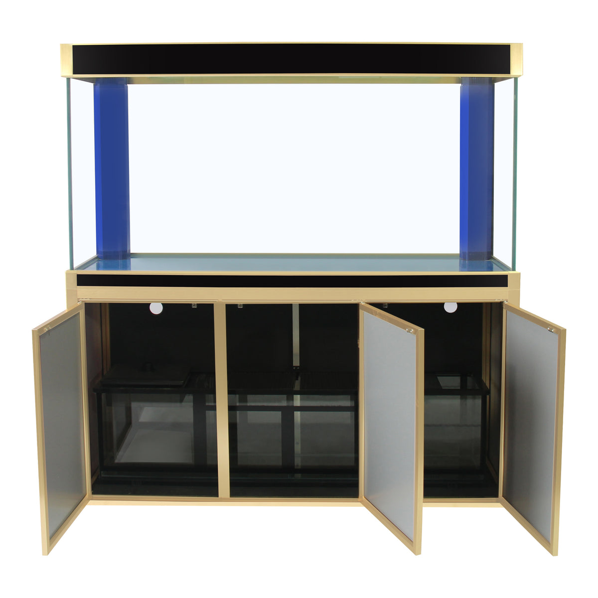 135 Gallon Tempered Glass Aquarium Black R933