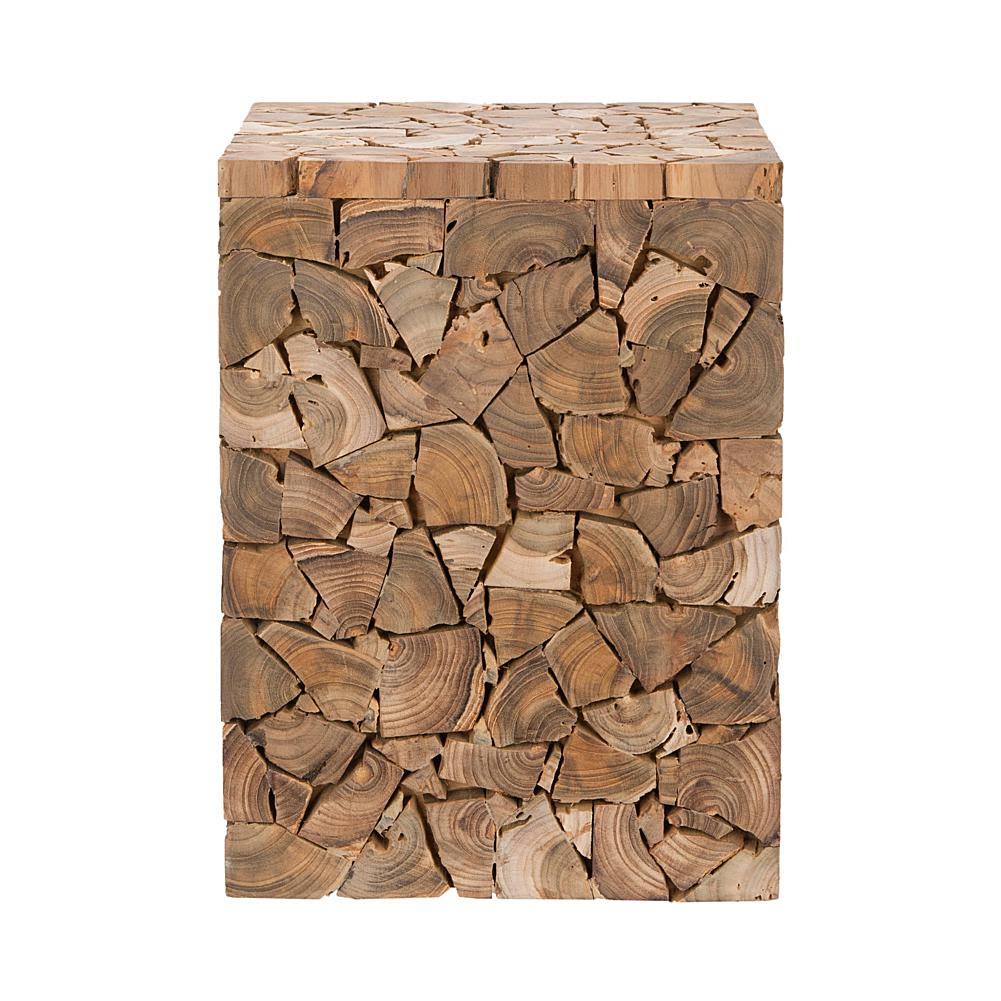 Teak Square Stool N194180