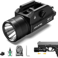1200 Lumens Mounted Pistol Flashlight with Strobe Mode A363