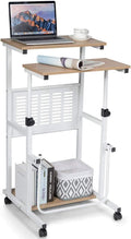 Height Adjustable Rolling Standing Desk O7982