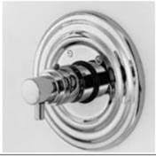 Weathered Brass Thermostatic Trim Plate with Handle T824