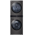 Black Steel Front Load Washtower 5.2 Cu. Ft. Washer 7.4 Cu. Ft. Electric Dryer F875474