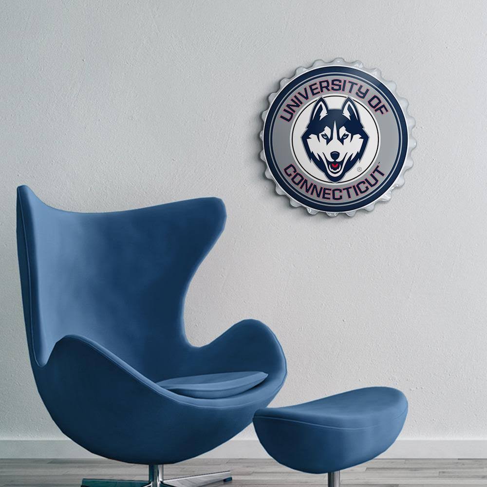 Silver Bottle Cap Wall Sign Q9119