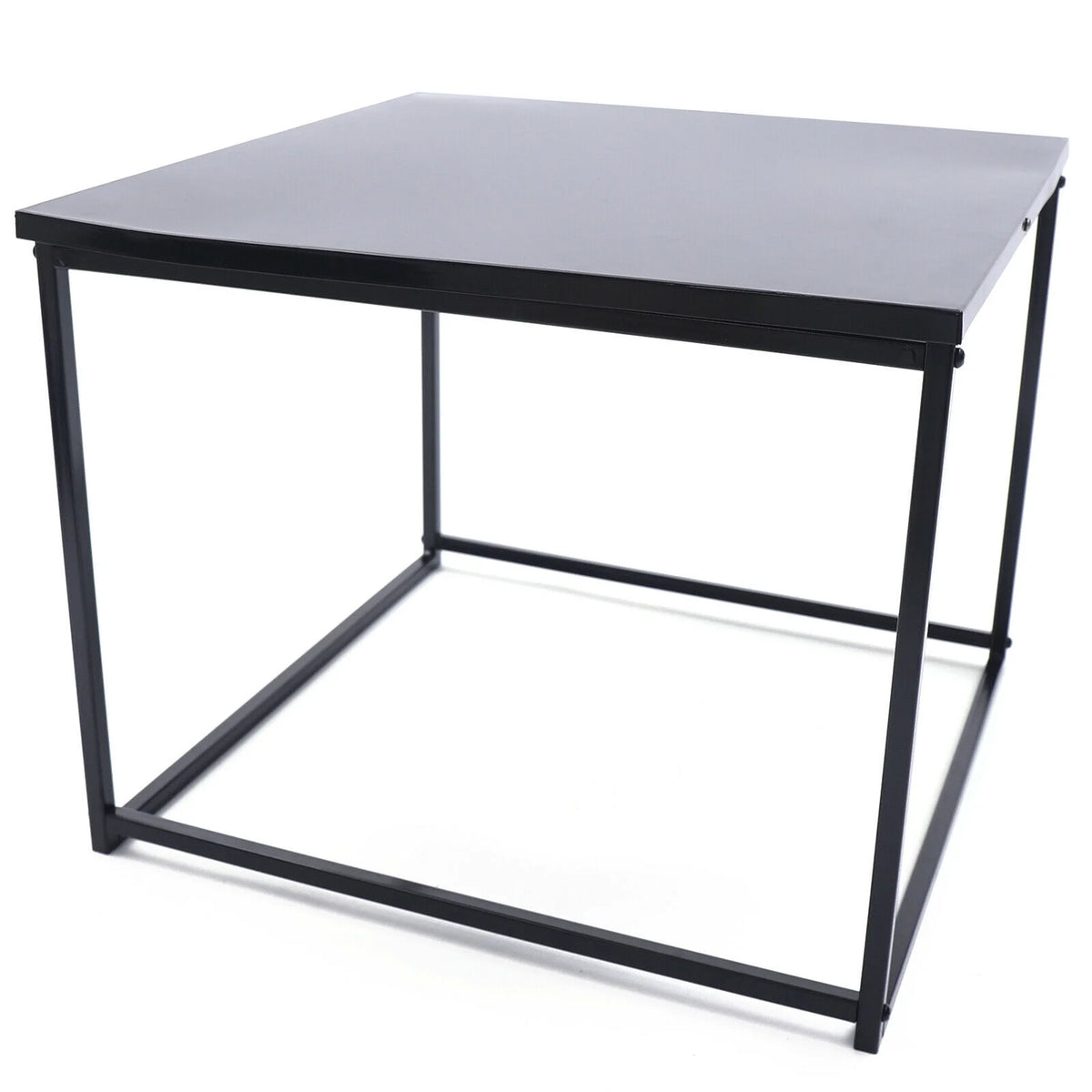 2pcs Black Metal Side Table I31121