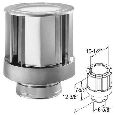 High-Wind Vertical Rain Cap Y8888