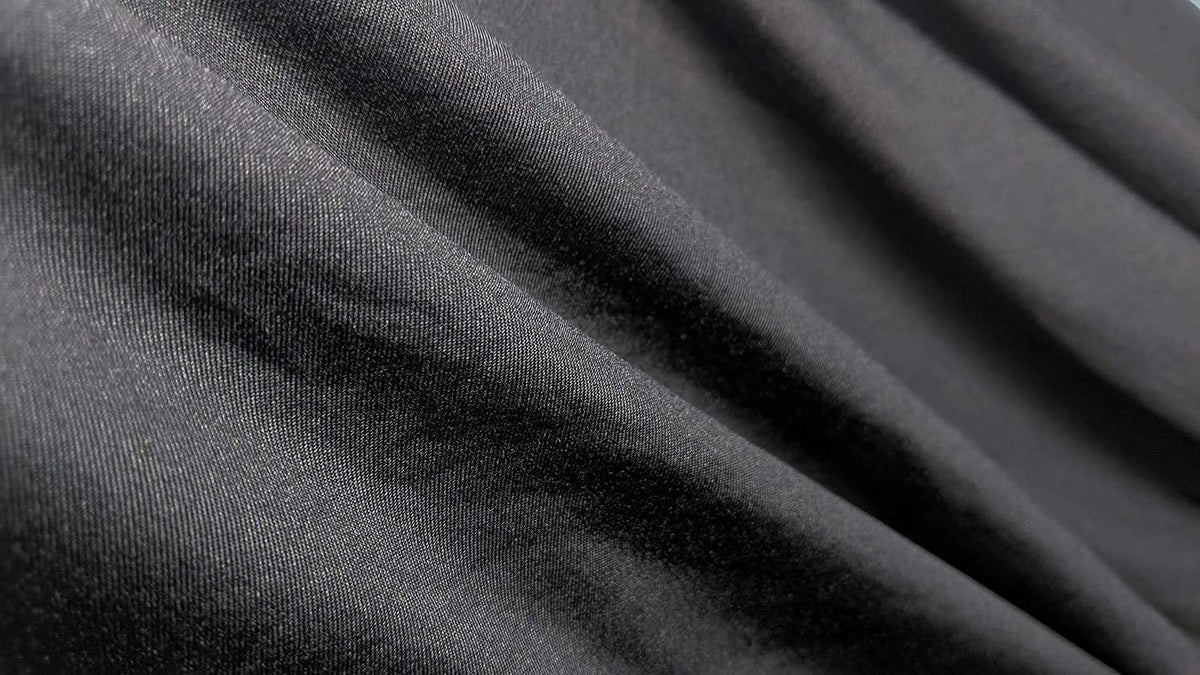 Black Satin Jet Ski Cover with Storage Bag F653