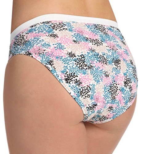 3 Pack Assorted Cotton Hi-Cut Panties S4146