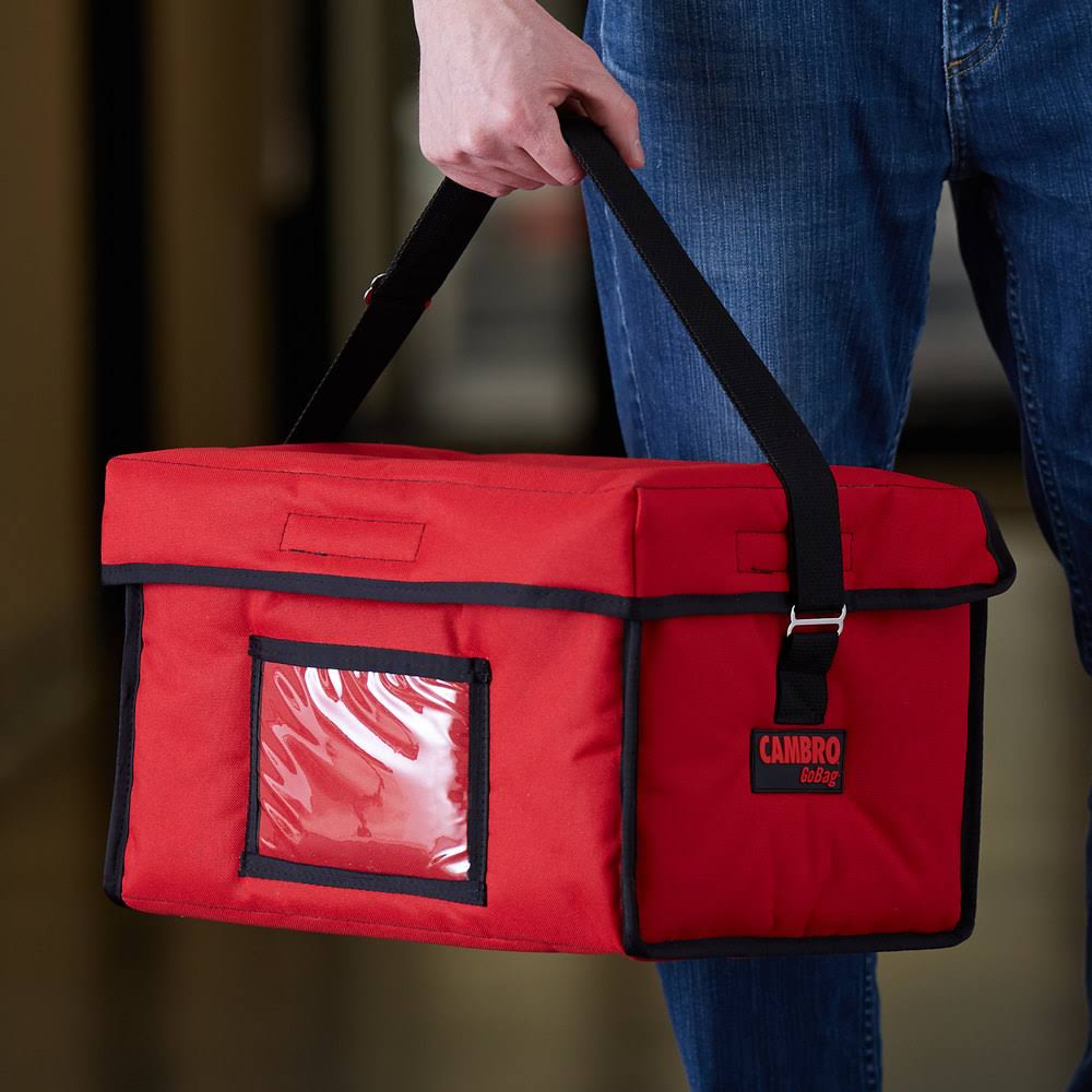 Red Nylon Insulated Delivery Bag G741033