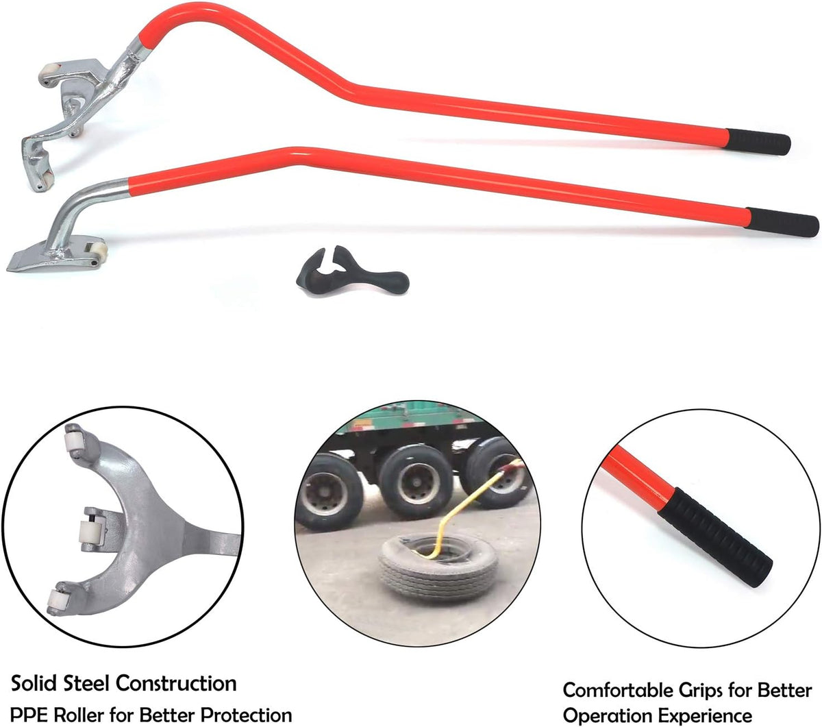 3pcs Tire Changer Mount Demount Tool for 17.5" - 24" Tires K969