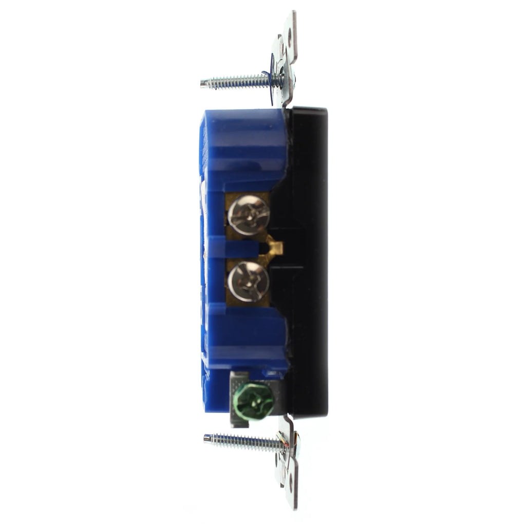 15-Amp 120-Volt Black Duplex Decorator Receptacle Outlet 96-Pack R736187