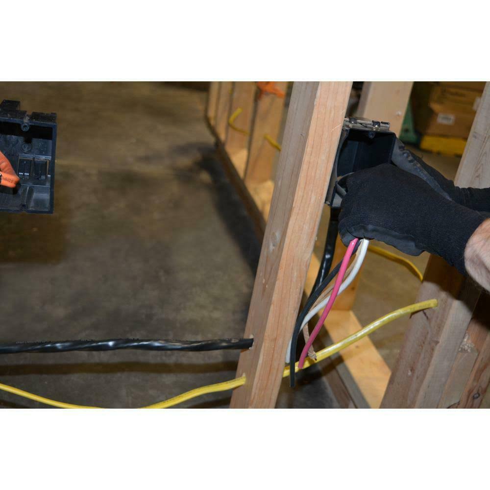 50 ft. 8/2 Black Stranded Cu NM-B W/G Wire V6689
