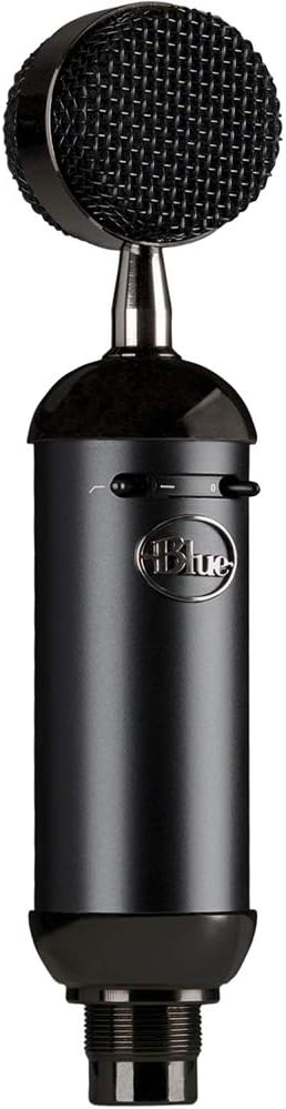 Blue Blackout XLR Condenser Microphone with Pop Filter & 20' XLR Cable Y298258