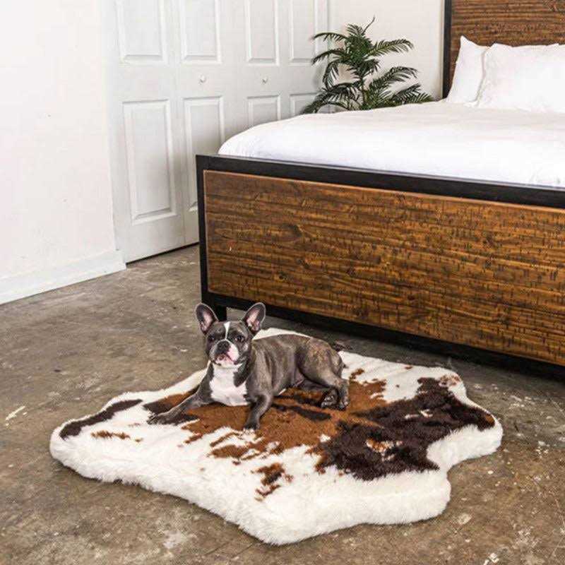 Animal Print Memory Foam Dog Bed F384785