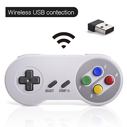 2 Pack 2.4 GHz Wireless USB PC Controller F824