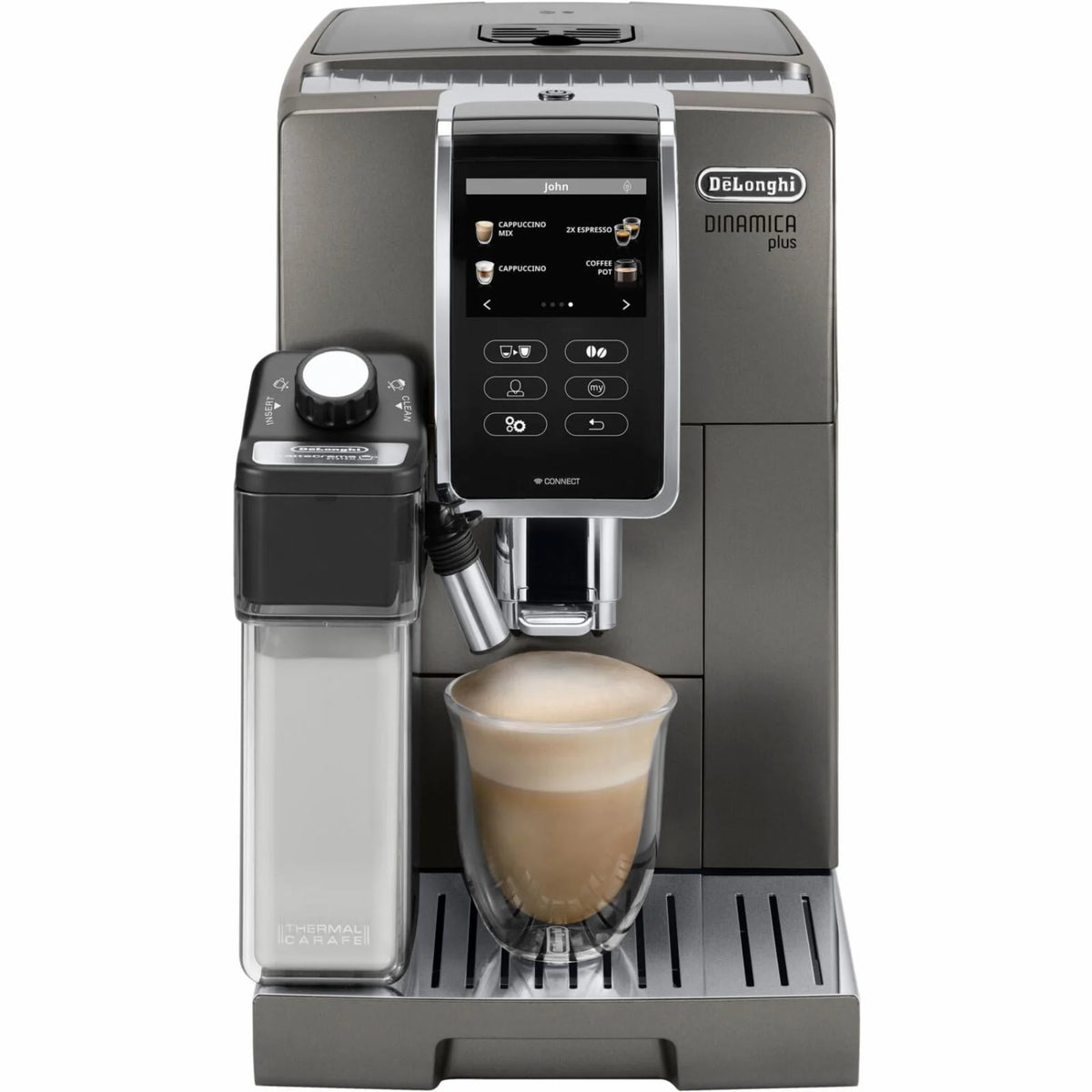 Smart Coffee and Espresso Machine with Automatic Milk Frother A93231