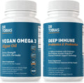 Vegan Omega 3 Algae Oil and Probiotics & Prebiotics Bundle S595617