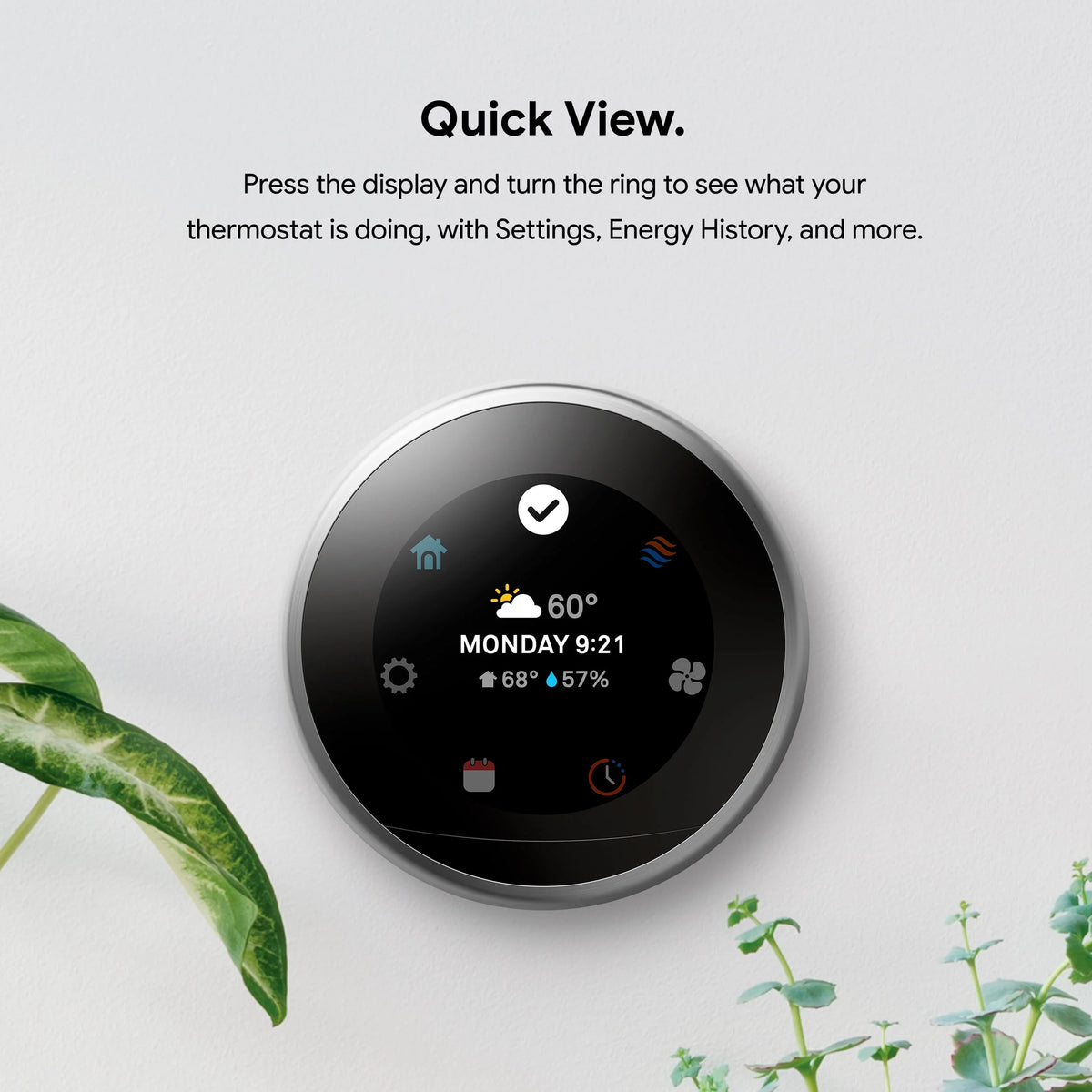 Smart Learning Thermostat Q976
