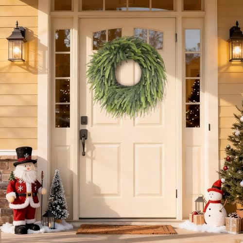 26" Artificial Norfolk Pine Wreath Z8225