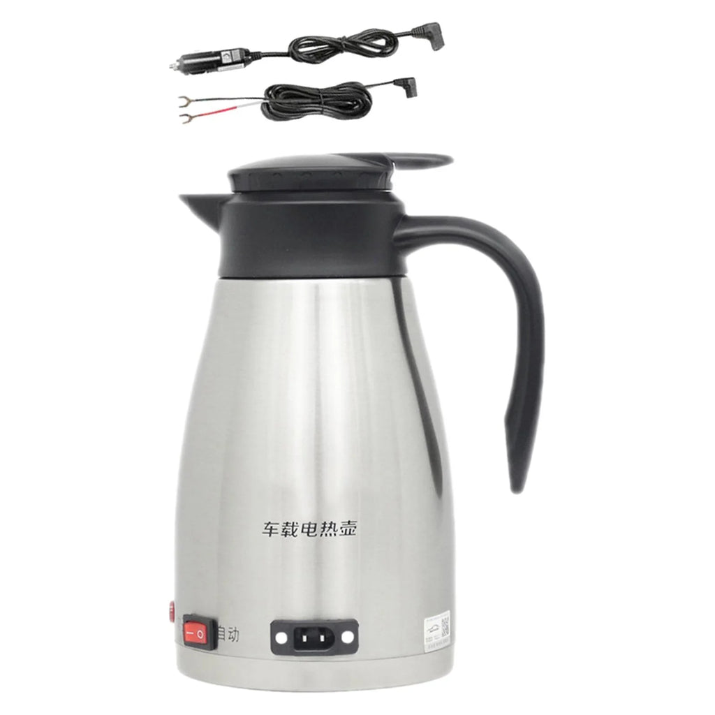 12V Stainless Steel Car Electric Kettle with Indicator Light A790