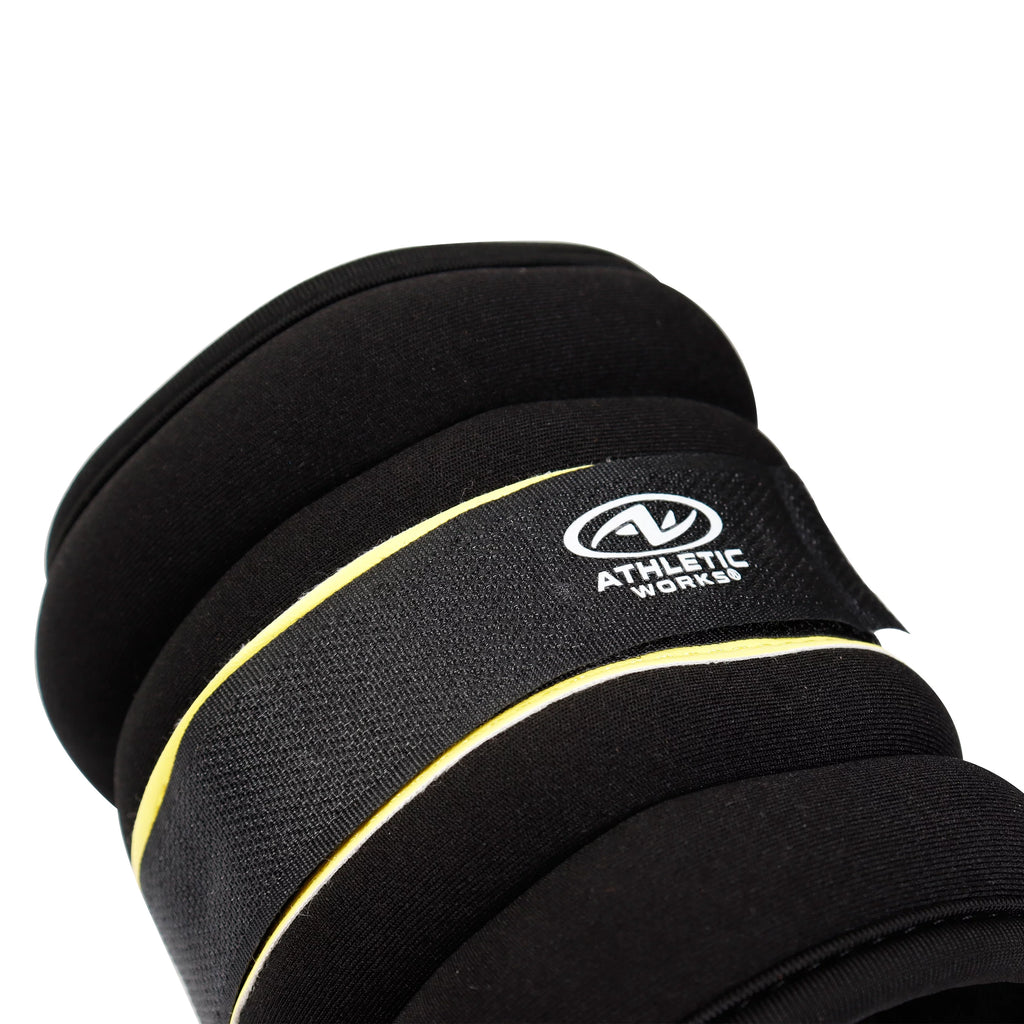 5lb Pair Ankle & Wrist Weights 2.5 lbs Each Adjustable Strap F468152