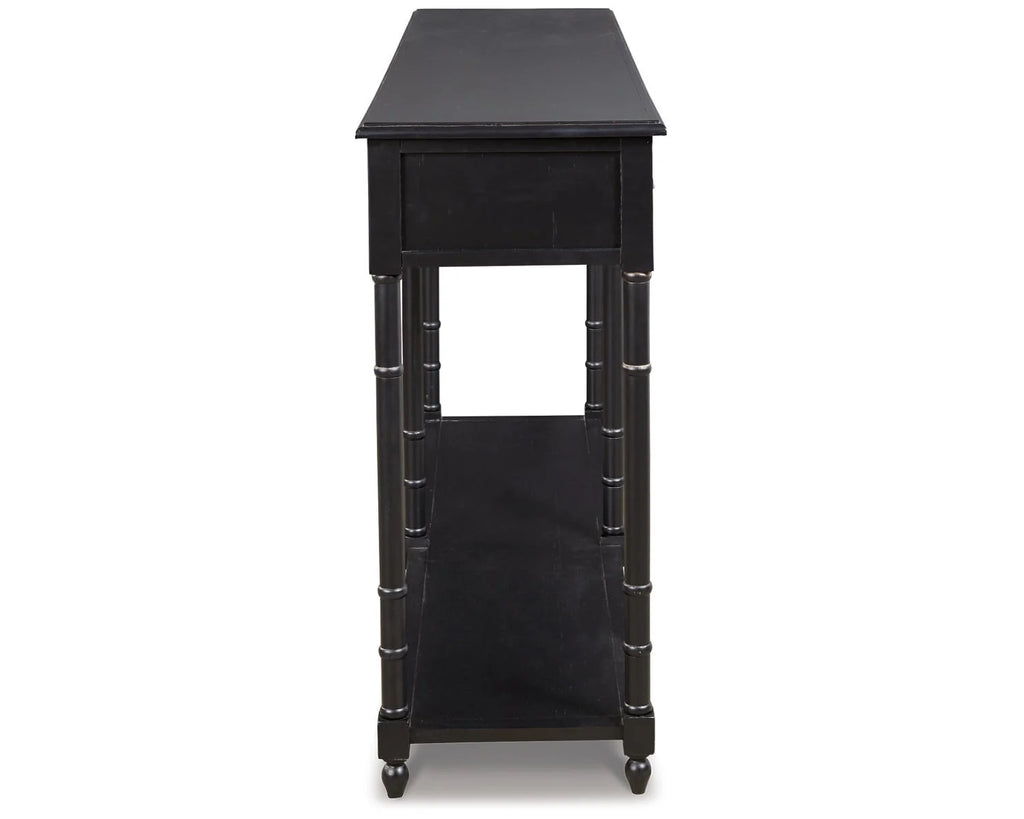 Black Sofa/Console Table D67804
