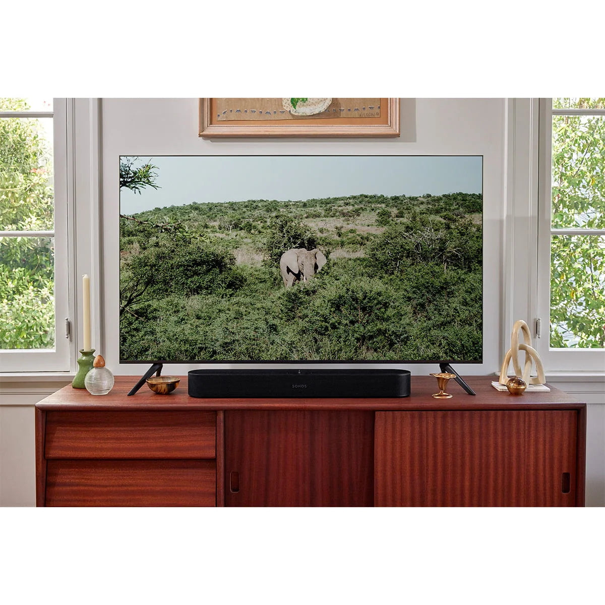 Compact Smart Sound Bar with Dolby Atmos (Black) I905