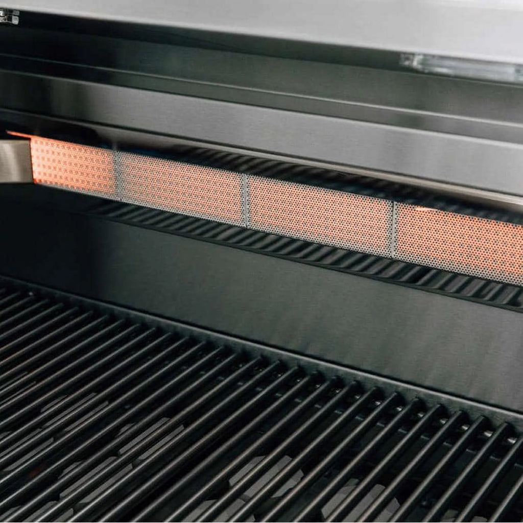 30-Inch 2-Burner Built-In Natural Gas Grill With Stainless Steel Burners & Rotisserie D370958